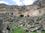 The Cave Dwellings in the wall